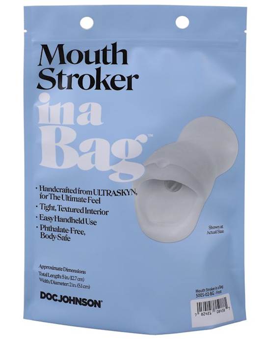 Mouth Stroker In A Bag Frost