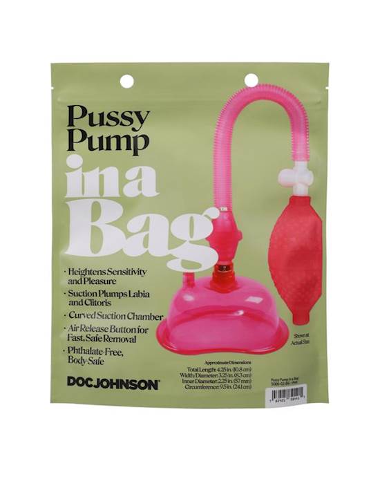 Pussy Pump In A Bag Pink