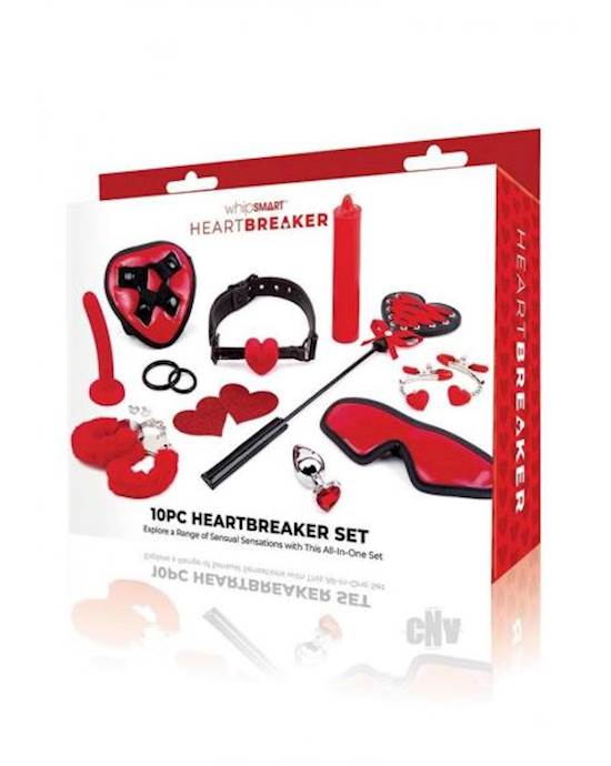 Whipsmart Heartbreaker Set 10pc Redblk
