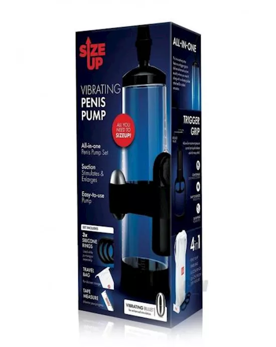 Su Vibrating Trigger Penis Pump