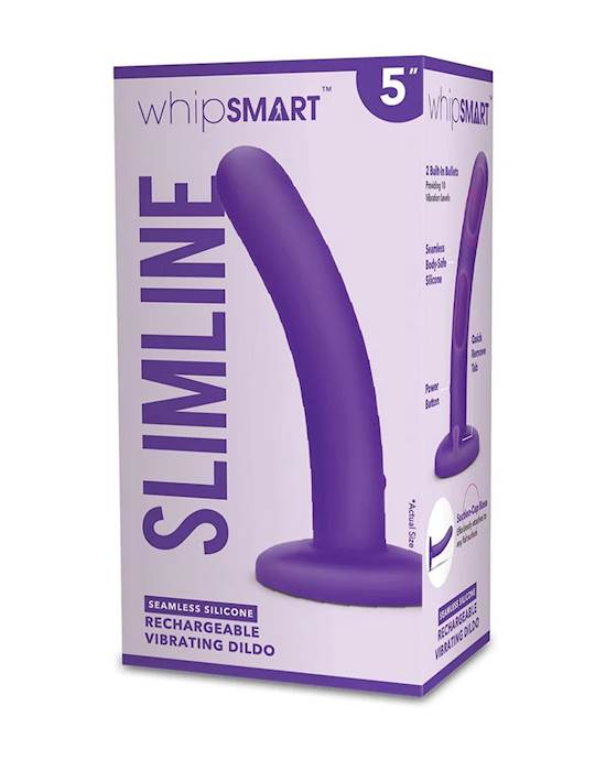 Whipsmart Recharge Slimline Dildo 5 Prp