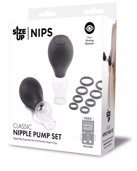 Size Up NIPS Classic Nipple Pump Set