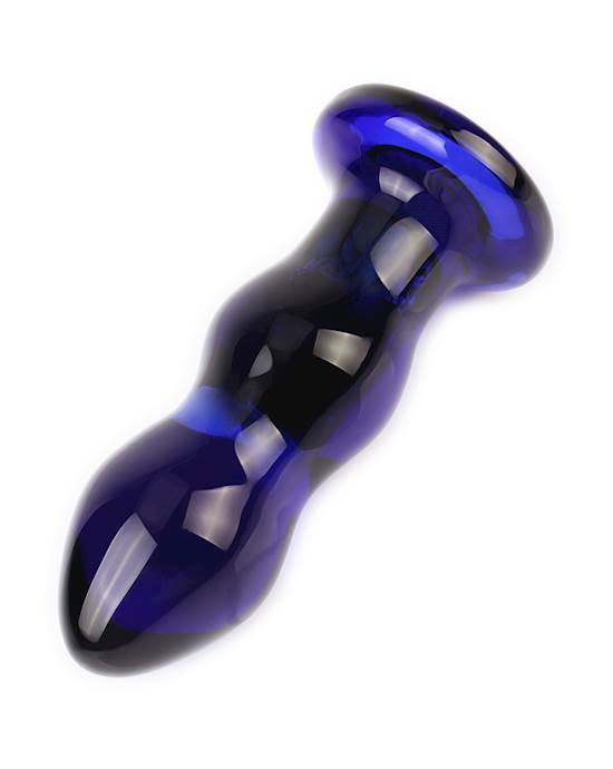 Eris Infinity Vibrating Glass Butt Plug