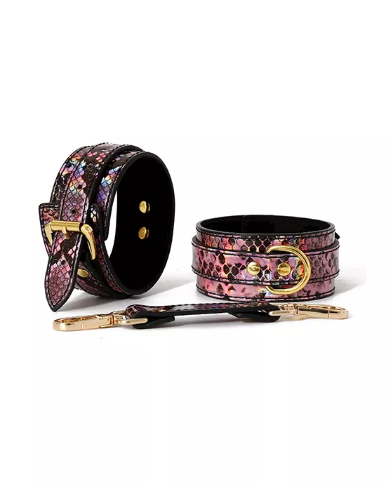Share Satisfaction SnakePrint Wrist Cuffs