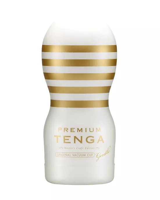 PREMIUM TENGA ORIGINAL VACUUM CUP Masturbator  Gentle
