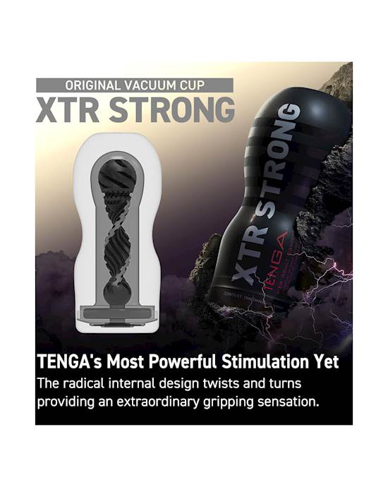 Tenga Original Vacuum Cup Masturbator Extra - Strong