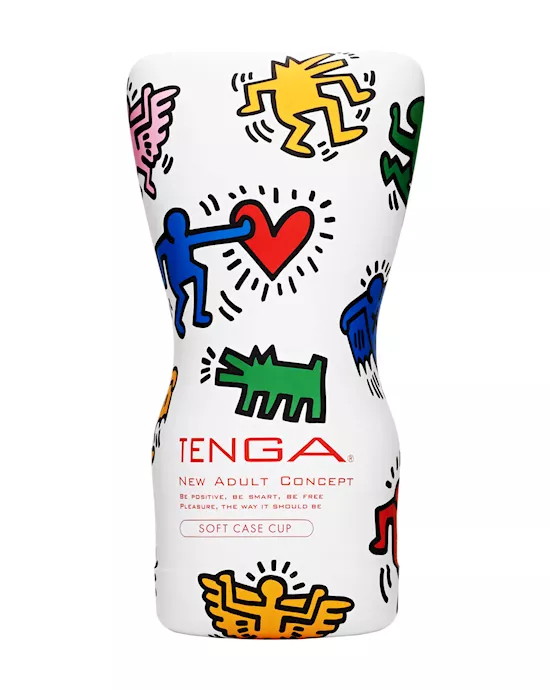 Tenga KEITH HARING CUP Gentle Tube Masturbator