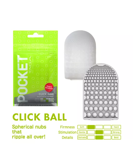 POCKET TENGA Click Ball Stroker