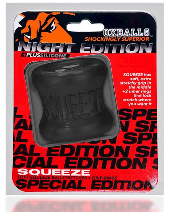 Squeeze Ballstretcher Plus-silicone Special Edition Night