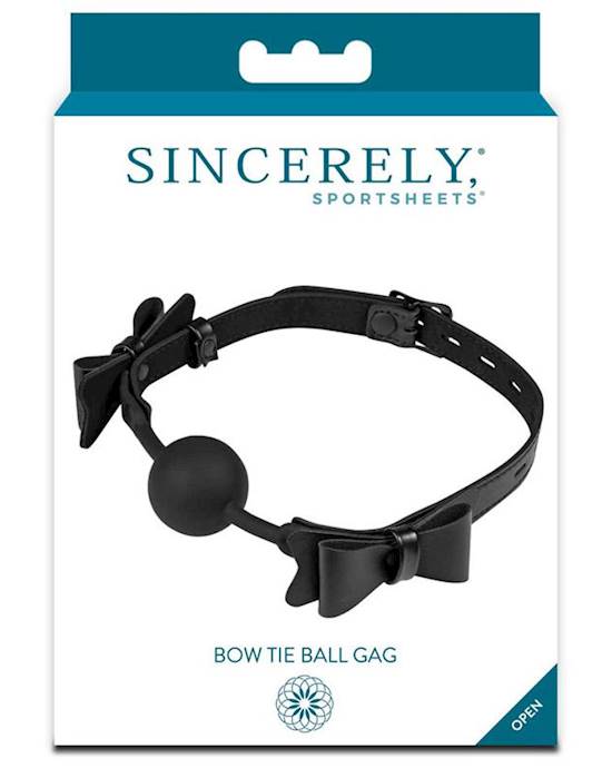 Sincereley Bow Tie Ball Gag