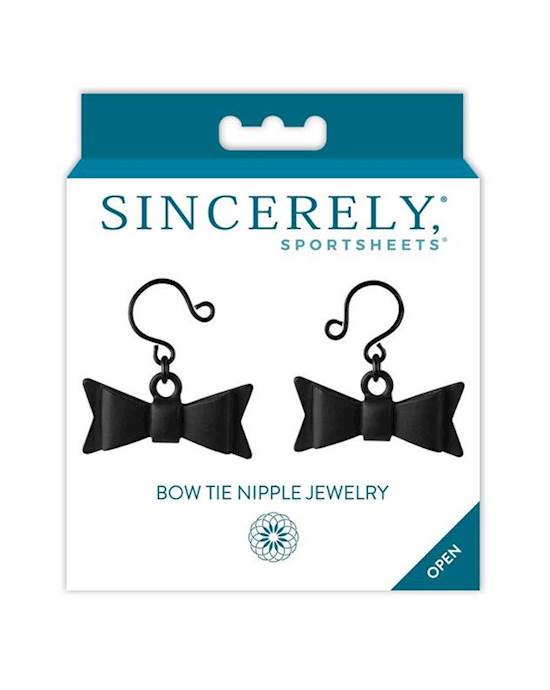 Sincerely Bow Tie Nipple Jewelry