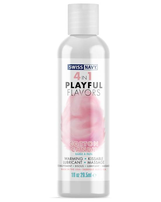 Swiss Navy Playful 4 In 1 Cotton Candy