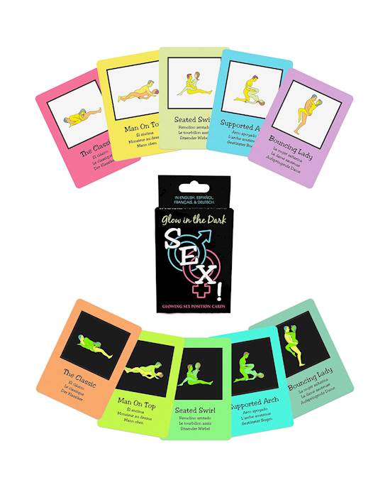 Glow In The Dark Sex Cards