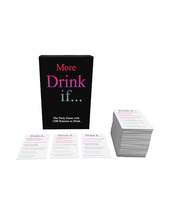 More Drink If… Card Game