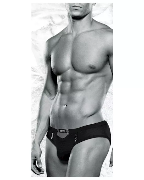 Envy Bad Boy Brief  Black  LXl BX