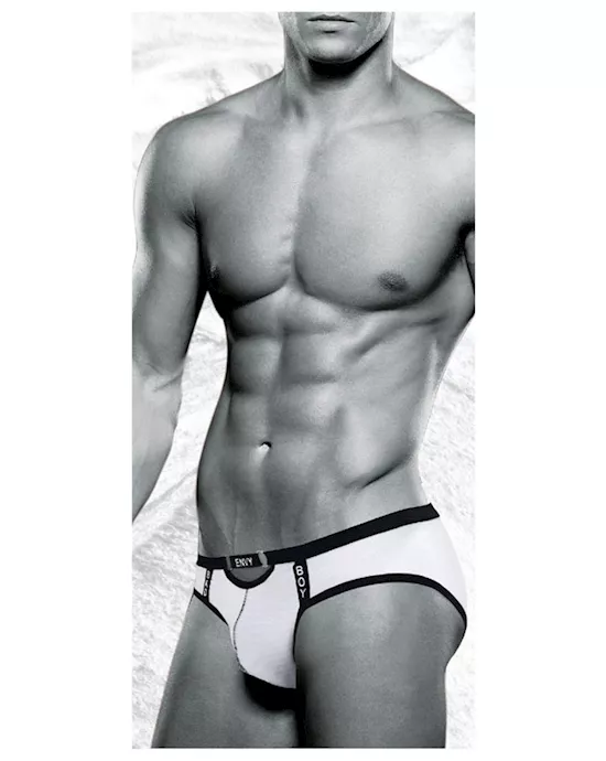 Envy Bad Boy Brief  White  SM BX