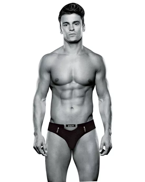 Envy Bad Boy Thong  Black  SM BX