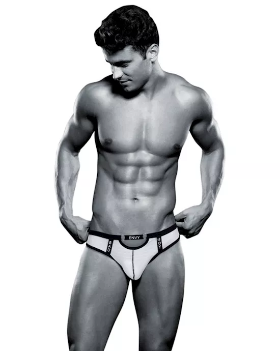 Envy Bad Boy Thong  White  LXl BX