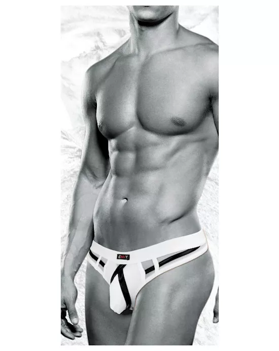 Envy Bulge Thong  White  LXl BX