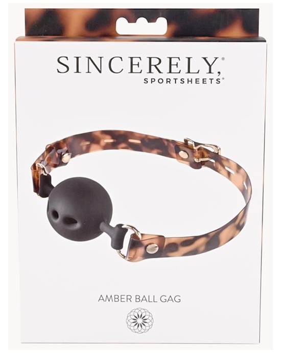Amber Ball Gag