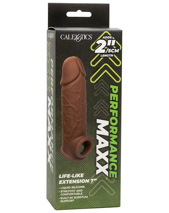Performance Maxx Life-like Extension 7 In.brown