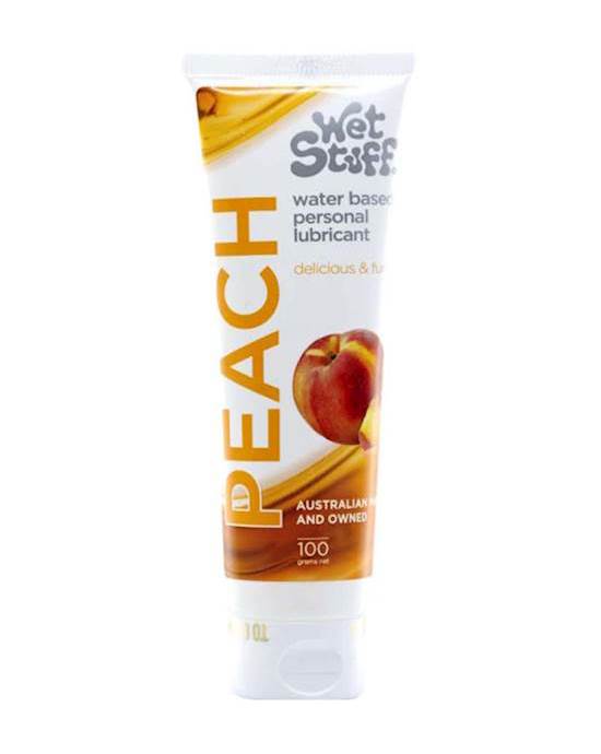 Wet Stuff Peach Waterbased Lubricant 100g