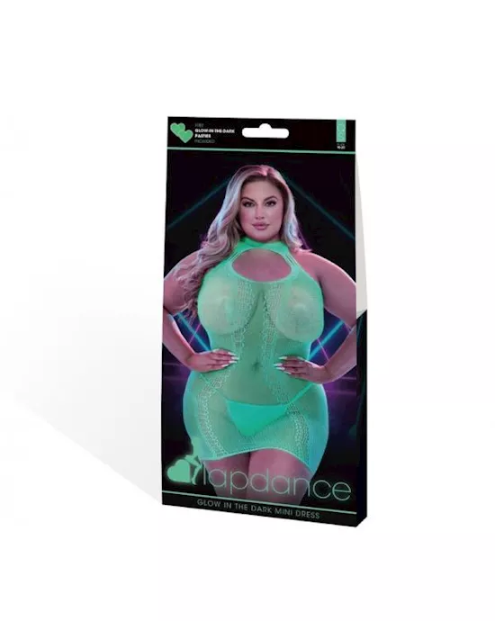 Lapdance Glow In The Dark Mini Dress Qs