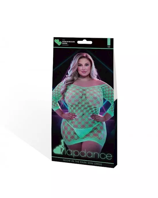 Lapdance Glow In The Dark Mini Dress Qs
