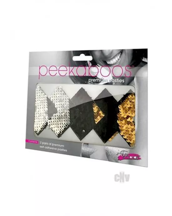 Peekaboo Reversible Sequin X Blkgld