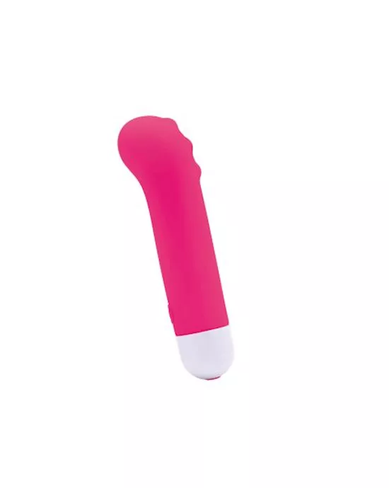 Xgen Bodywand Neon Mini Dotted G Vibe  Neon Pink
