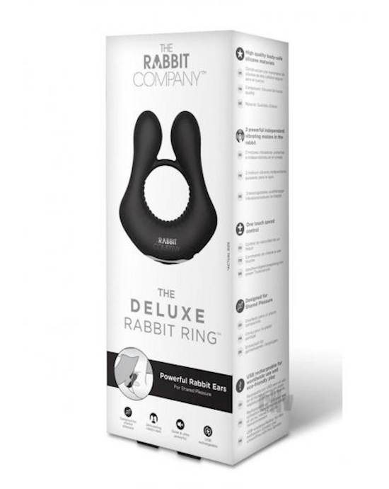 The Deluxe Rabbit Ring Black