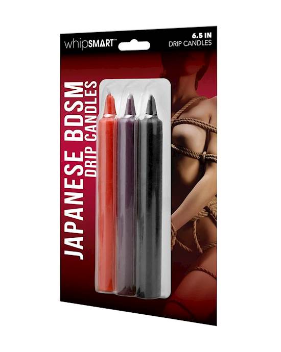 Whipsmart Japanese Drip Candles 3pc