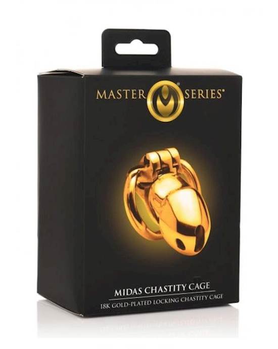 *special*midas 18k Gold Chastity Cage