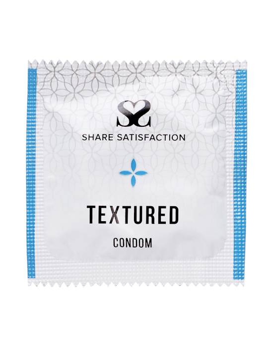 Share Satisfaction Textured Condoms  500 Bulk Pack