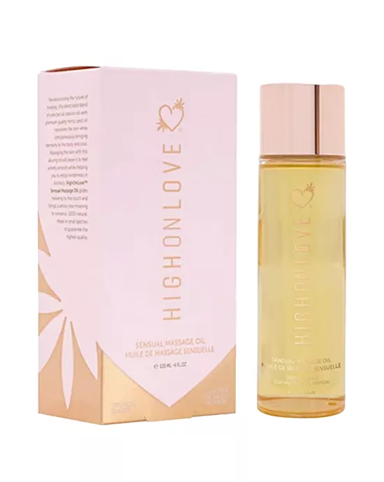High on Love Massage Oil  Tropical Sunset