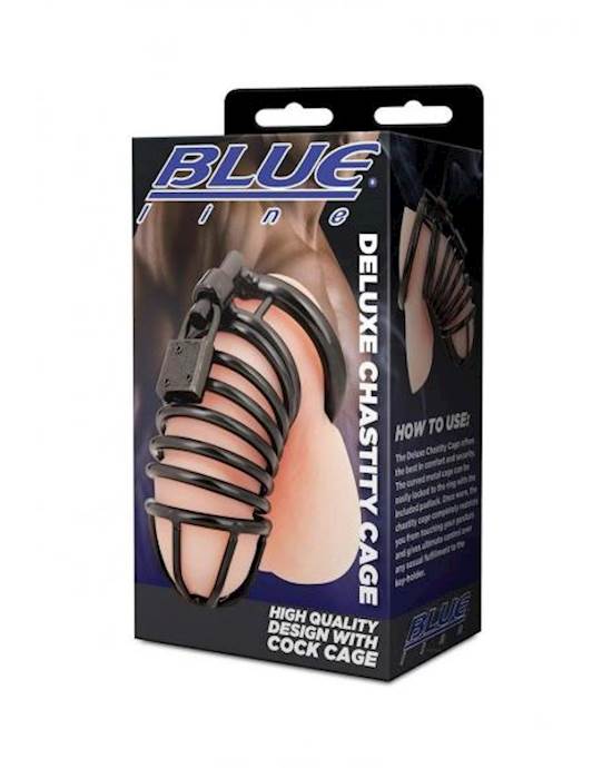 Deluxe Chastity Cage Black