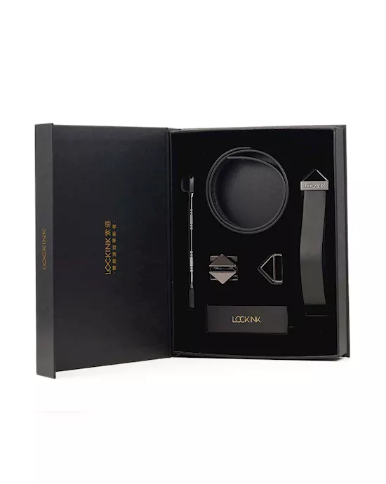 LOCKINK Tied Collar with Leash Set