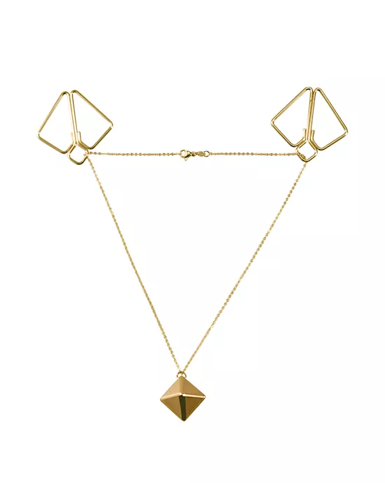 LOCKINK Nipple Clampswith Heavy Pendant
