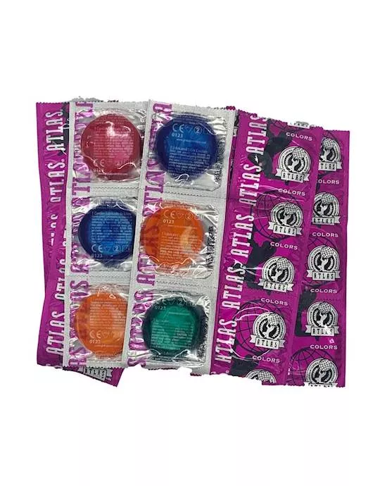 Atlas Assorted Colour Condom
