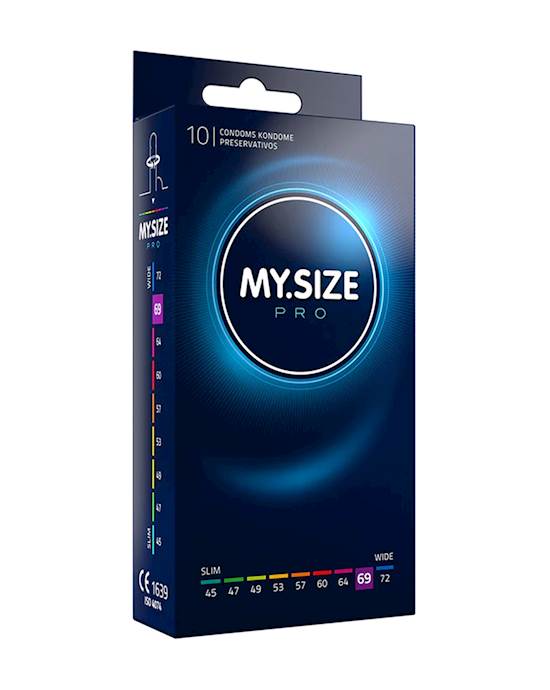 My Size Pro 69mm Condoms 10 Pack