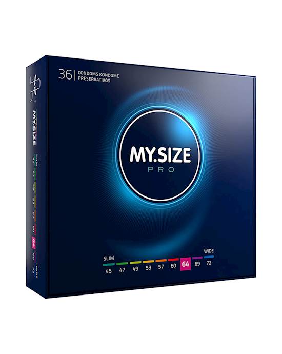 My Size Pro 64mm Condoms 36 Pack