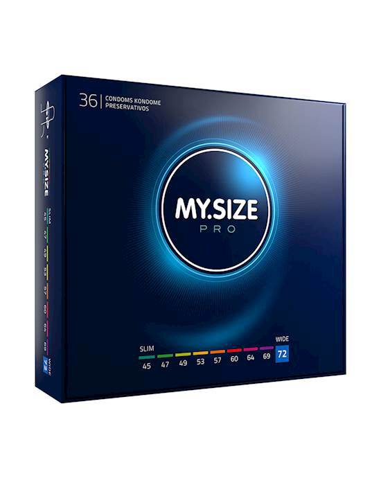 My Size Pro 72mm Condoms 36 Pack