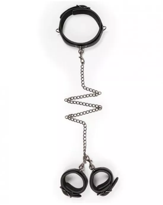 Easy Toys Collar  Wrist Restraint Set