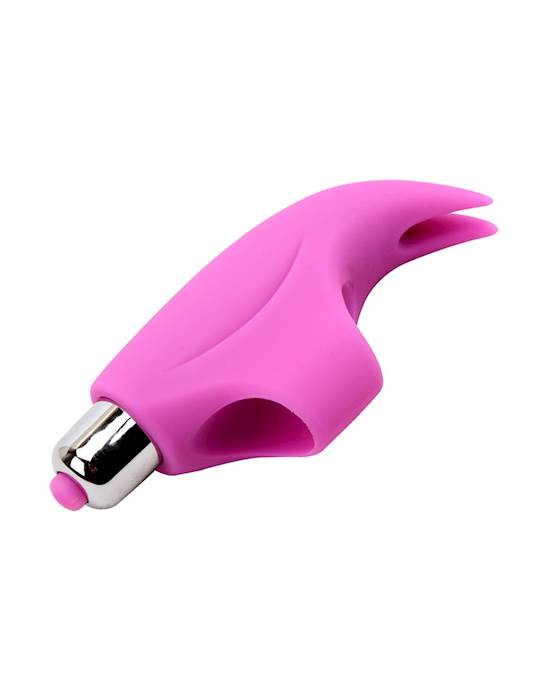 Kinky Silicone Finger Vibrator