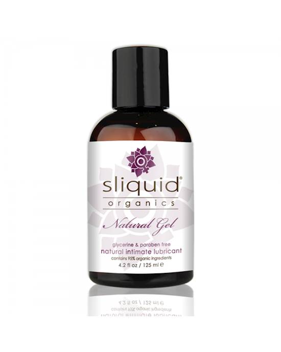 Sliquid Organics Botanically Infused Water Based Gel Lubricant 4.2 Ounce