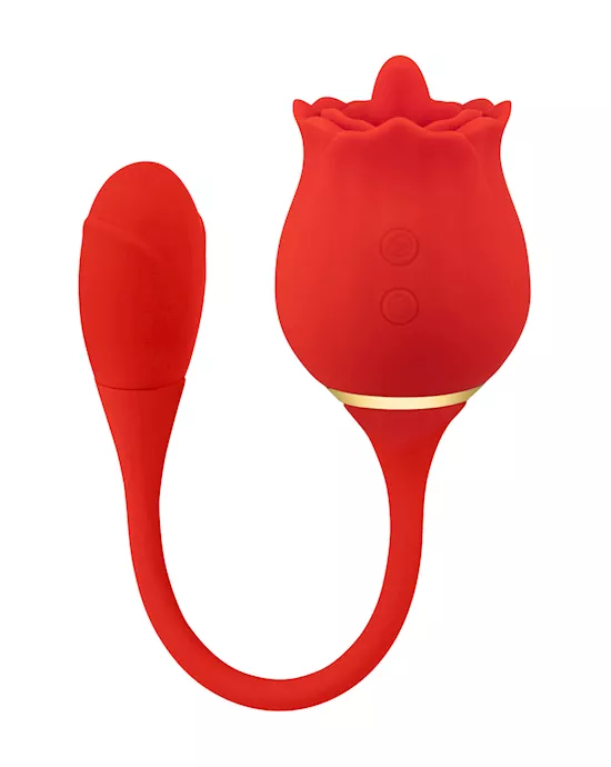 Amore Rose Tail Licking Vibrator