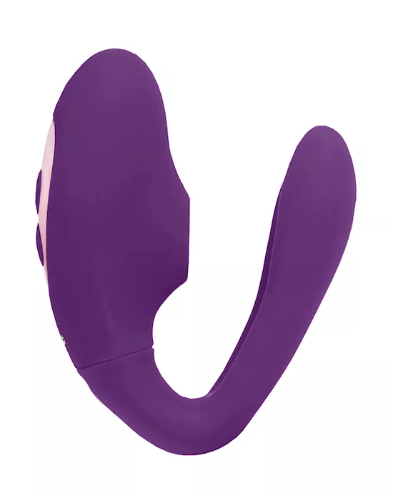 Amore Axelo Double Prong Couples Suction Vibrator with Remote