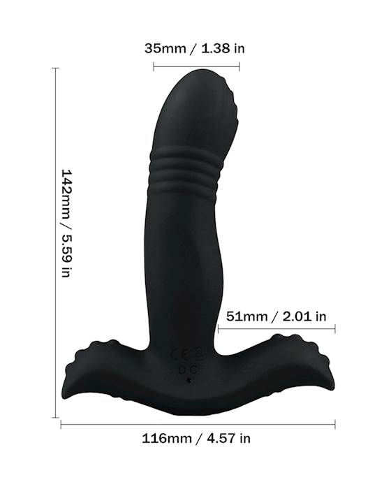 Amore Snake Charmer Prostate Vibrator With Remote