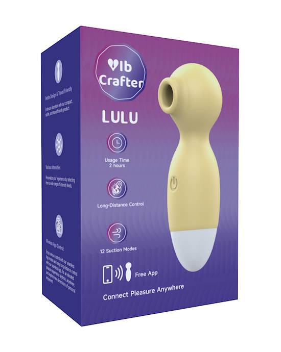 Lulu Suction Vibrator With App Control