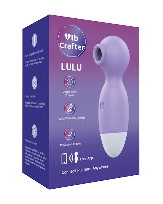 Lulu Suction Vibrator With App Control